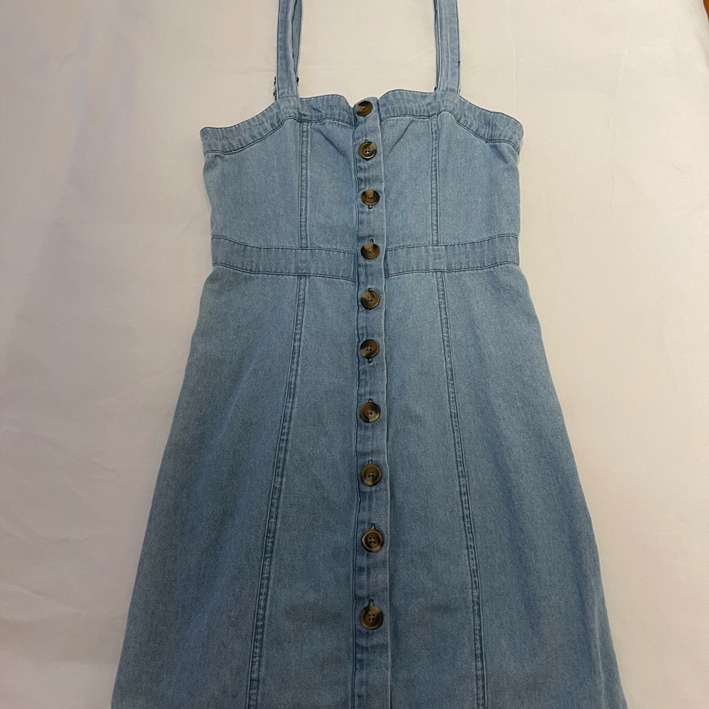 American Eagle Blue Jean Dress - Size S